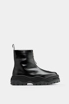 Raven II Black Leather