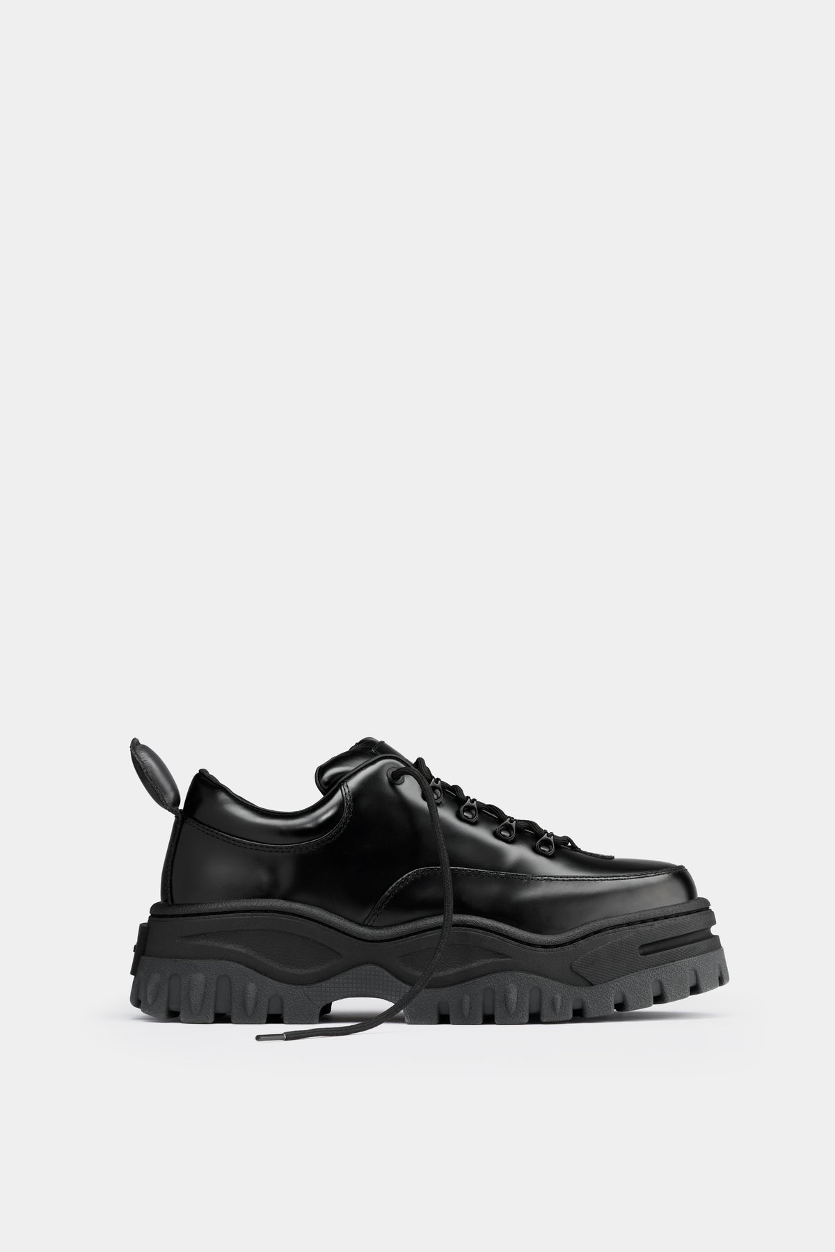 Angel Black Leather
