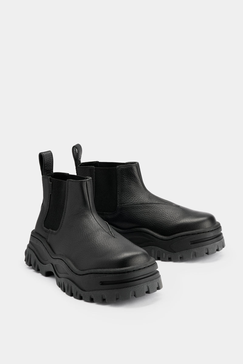 Tempest Black Leather