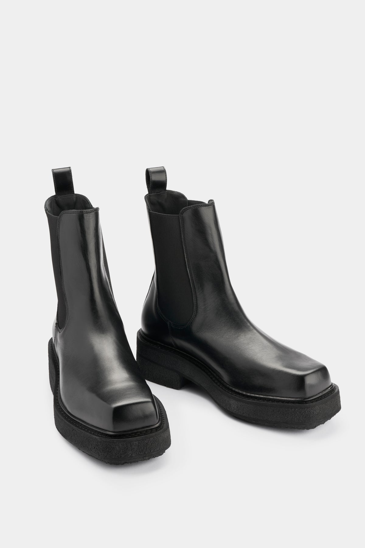 Ortega II Black Leather