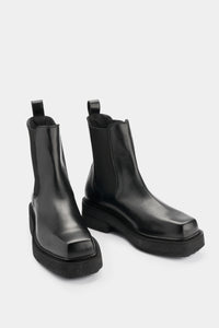 Ortega II Black Leather