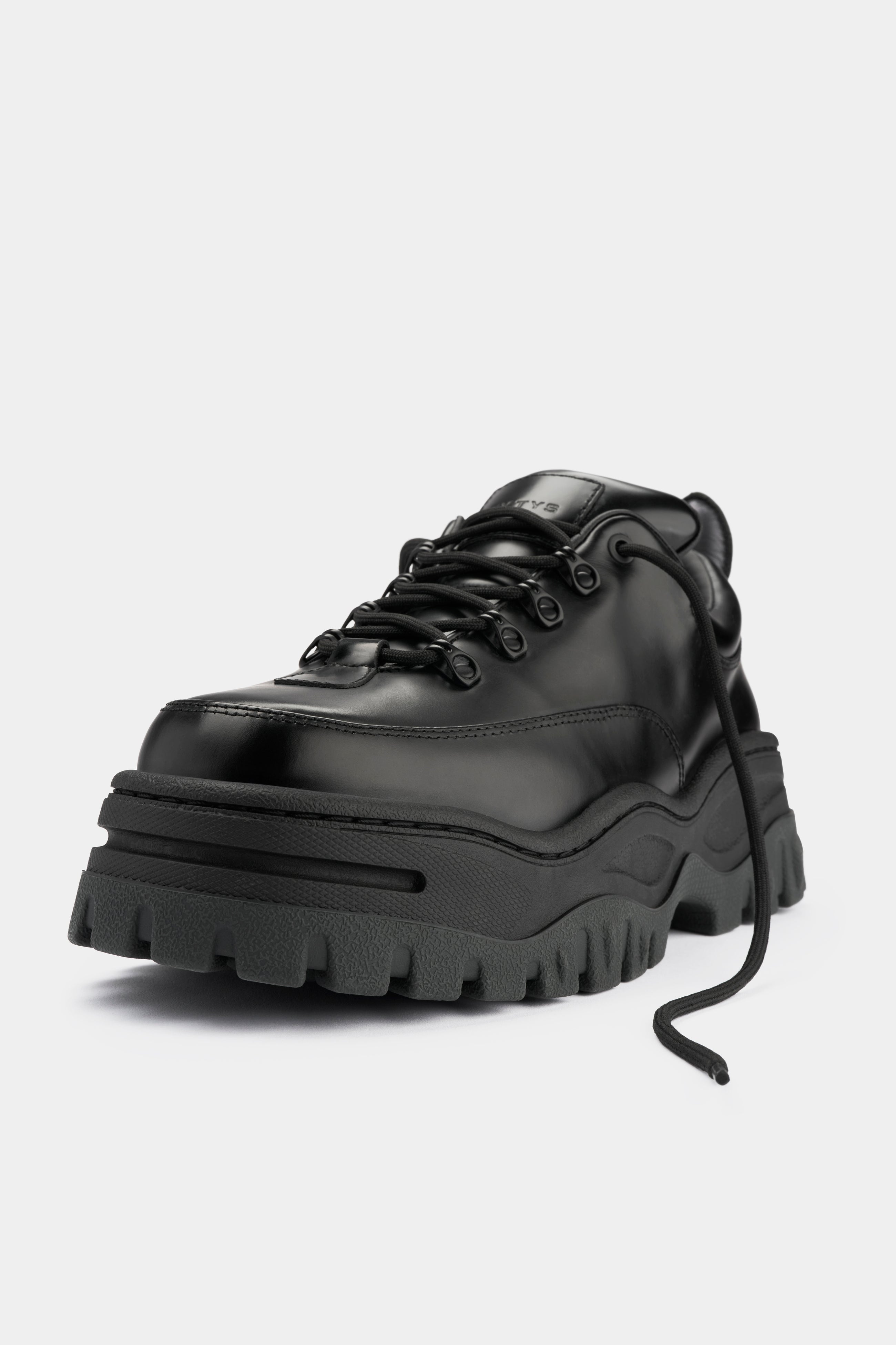 Angel Black Leather