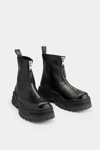 Raven II Black Leather