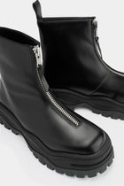 Raven II Black Leather