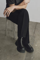 Raven II Black Leather
