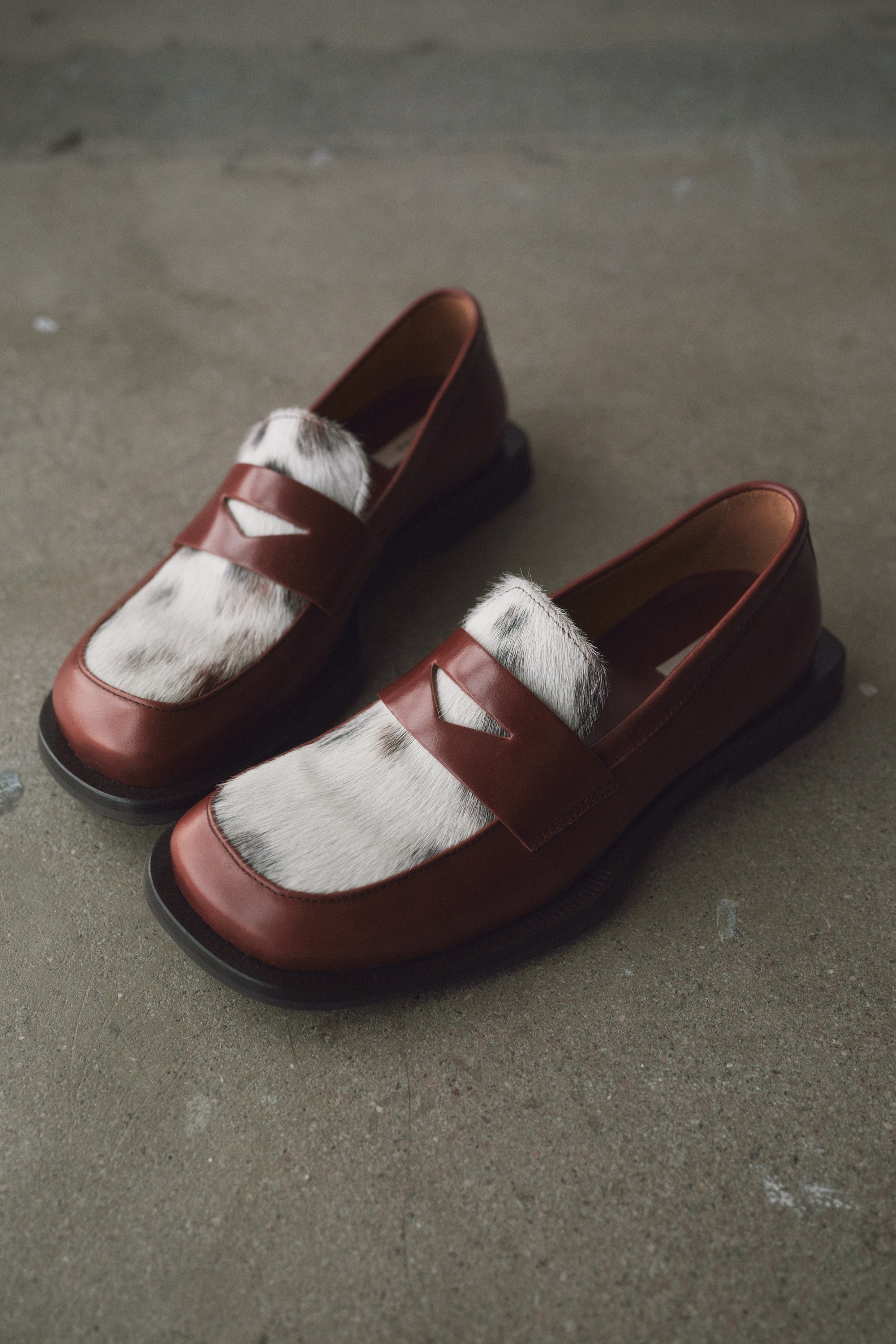 Savant Mahogany Calf-Hair