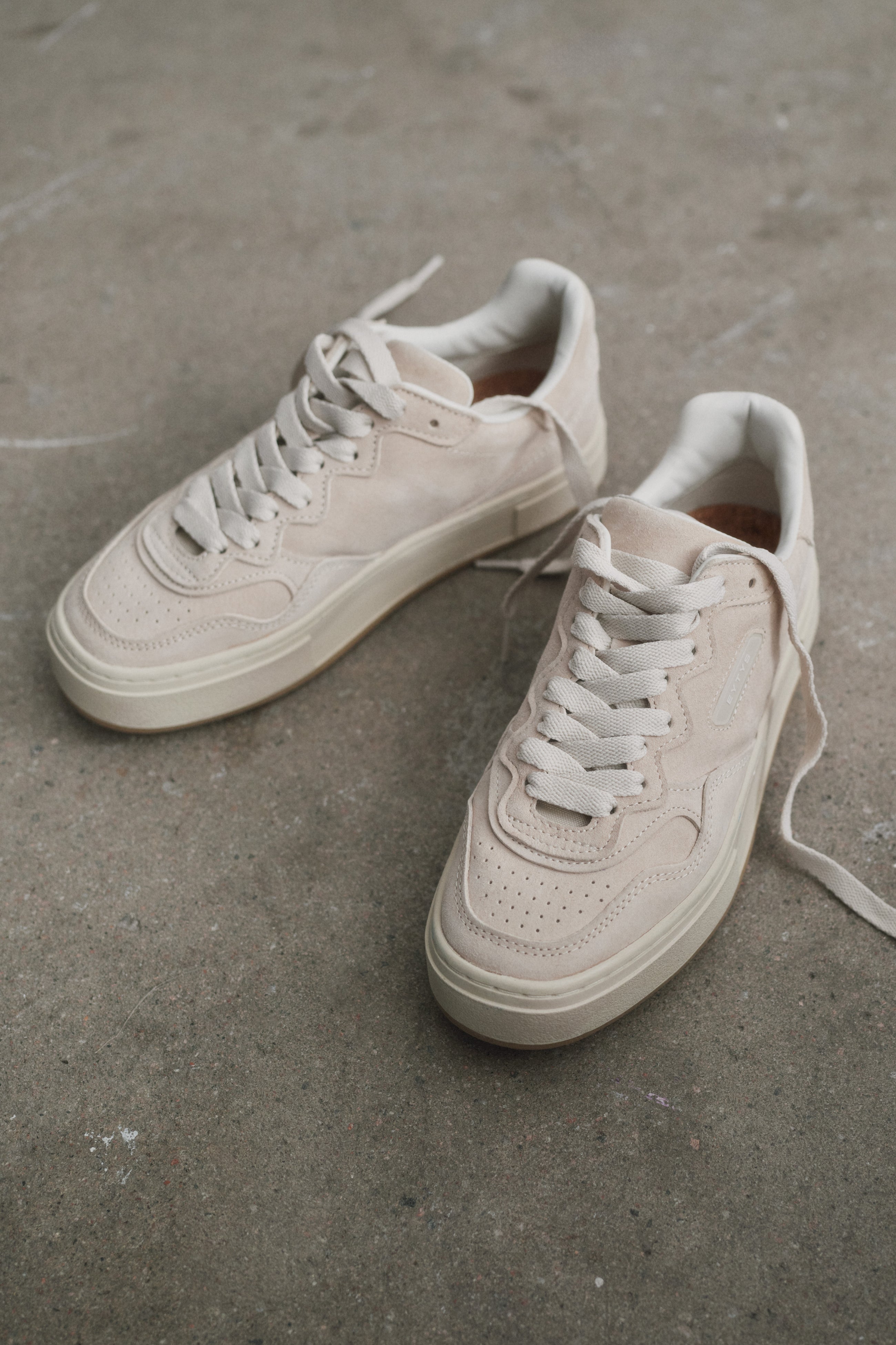 Trophy Bone Suede