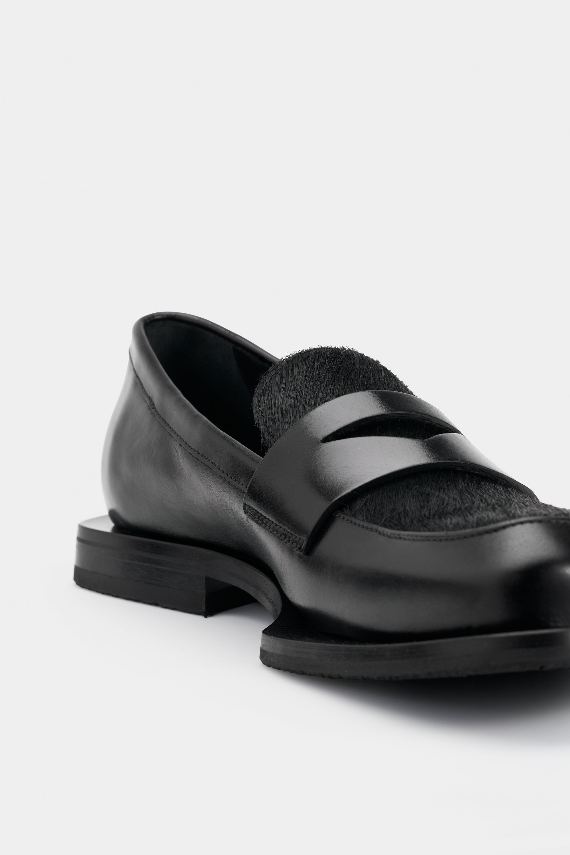 Savant Black Calf-Hair