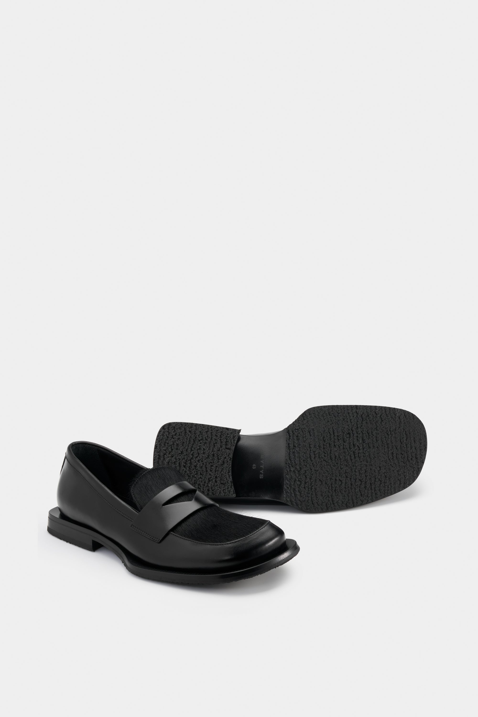 Savant Black Calf-Hair