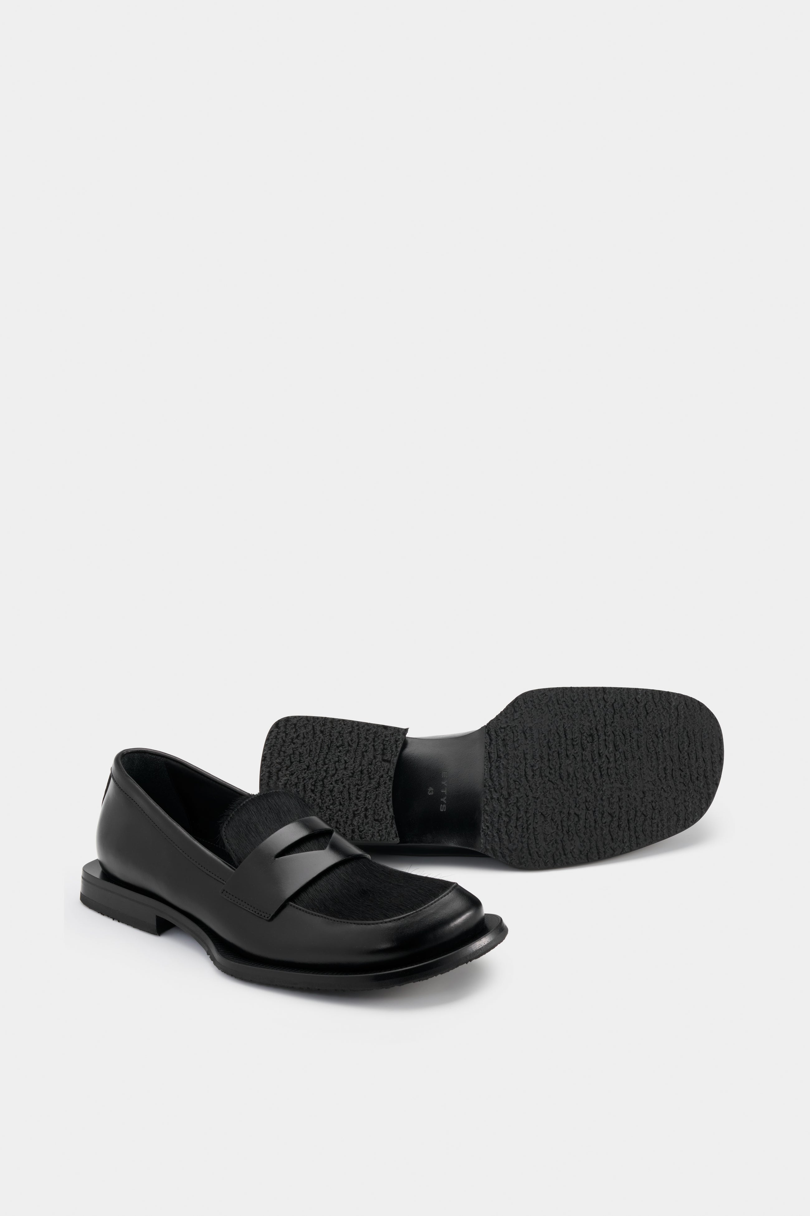 Savant Black Calf-Hair