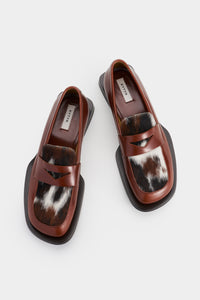 Savant Mahogany Calf-Hair