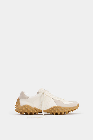 Aria White Leather
