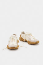 Aria White Leather