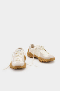 Aria White Leather