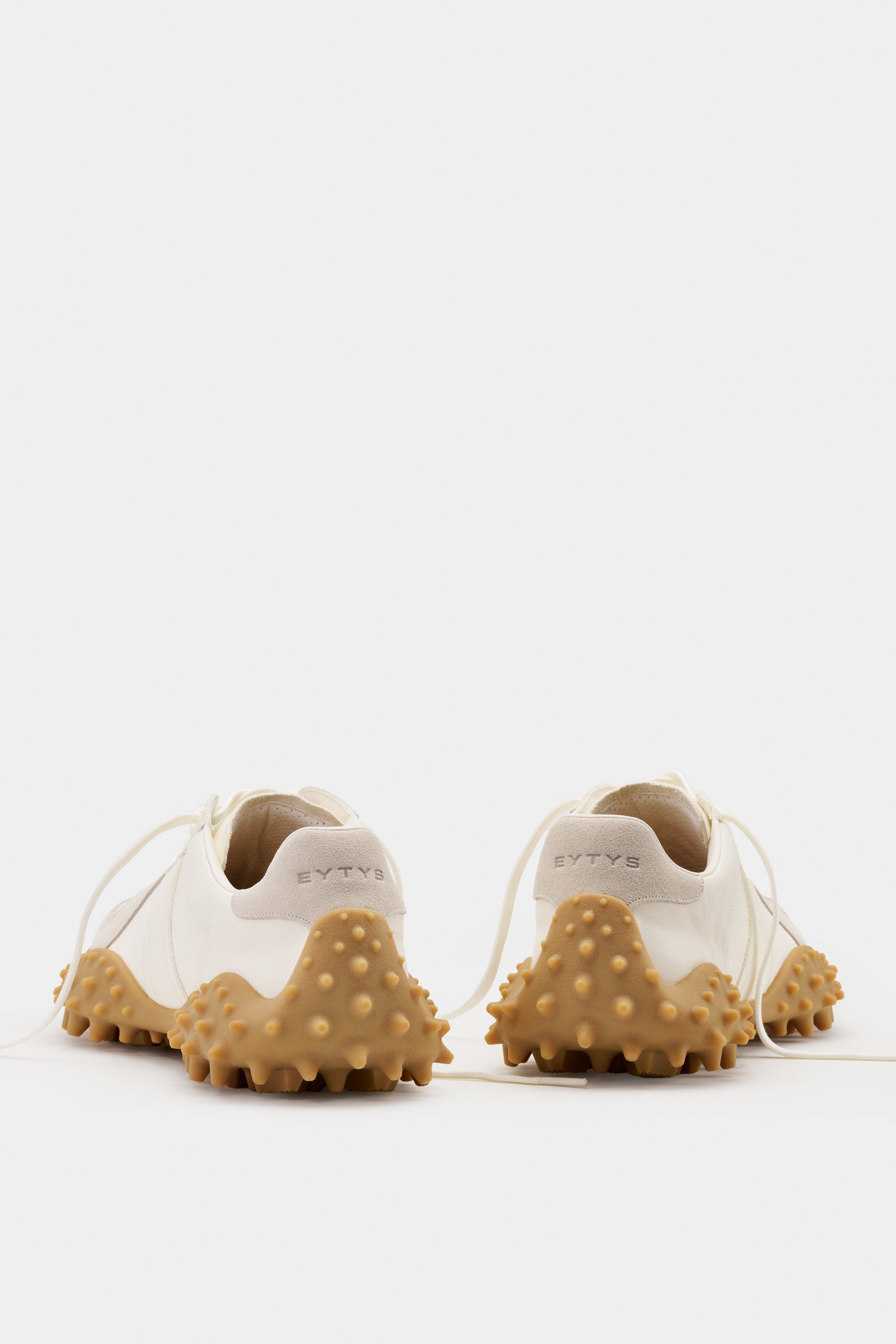 Aria White Leather