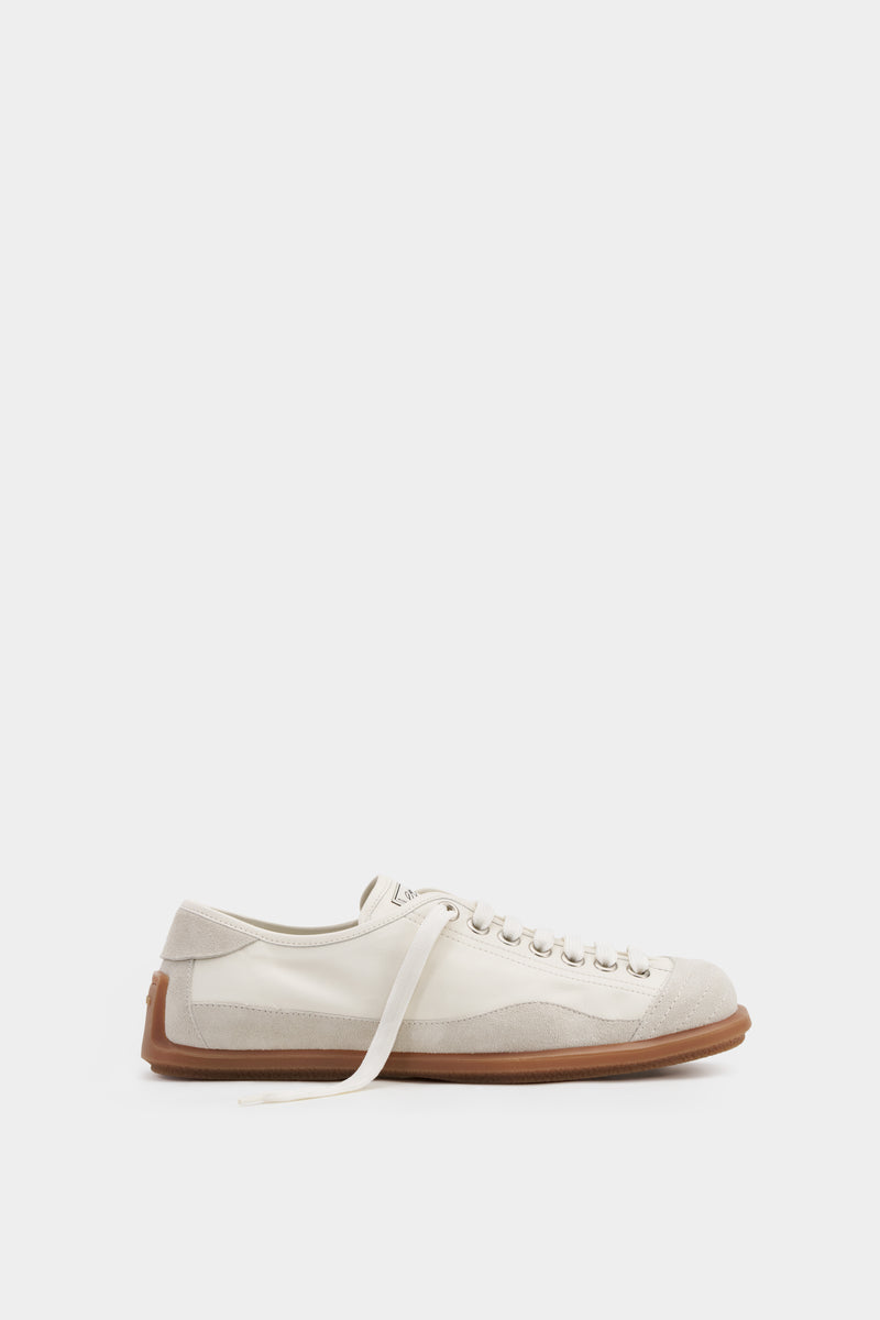 Balestra White Leather
