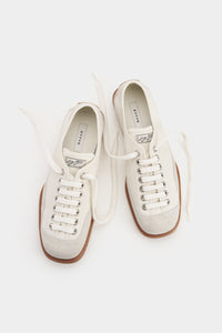 Balestra White Leather