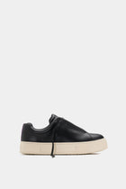 Doja Lace-Up Black Leather