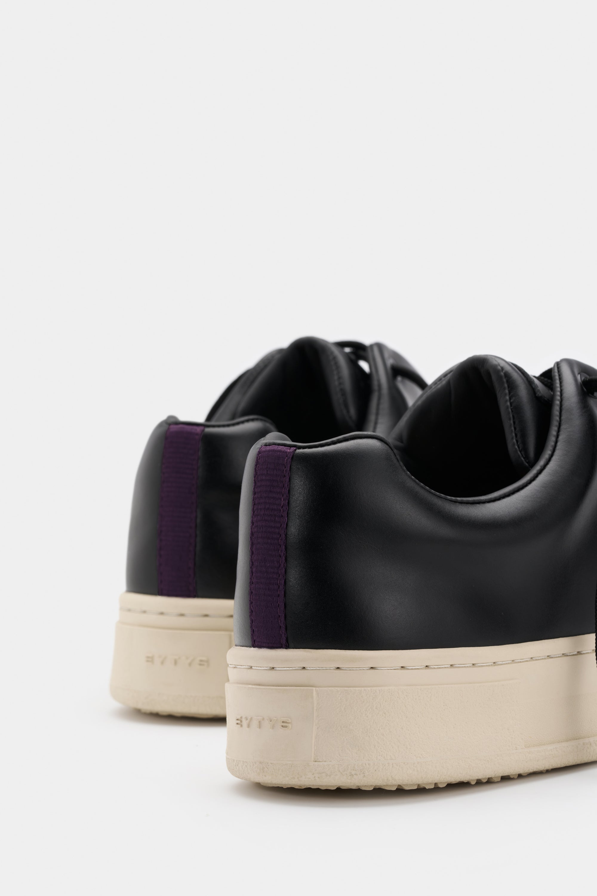 Doja Lace-Up Black Leather