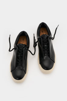 Doja Lace-Up Black Leather