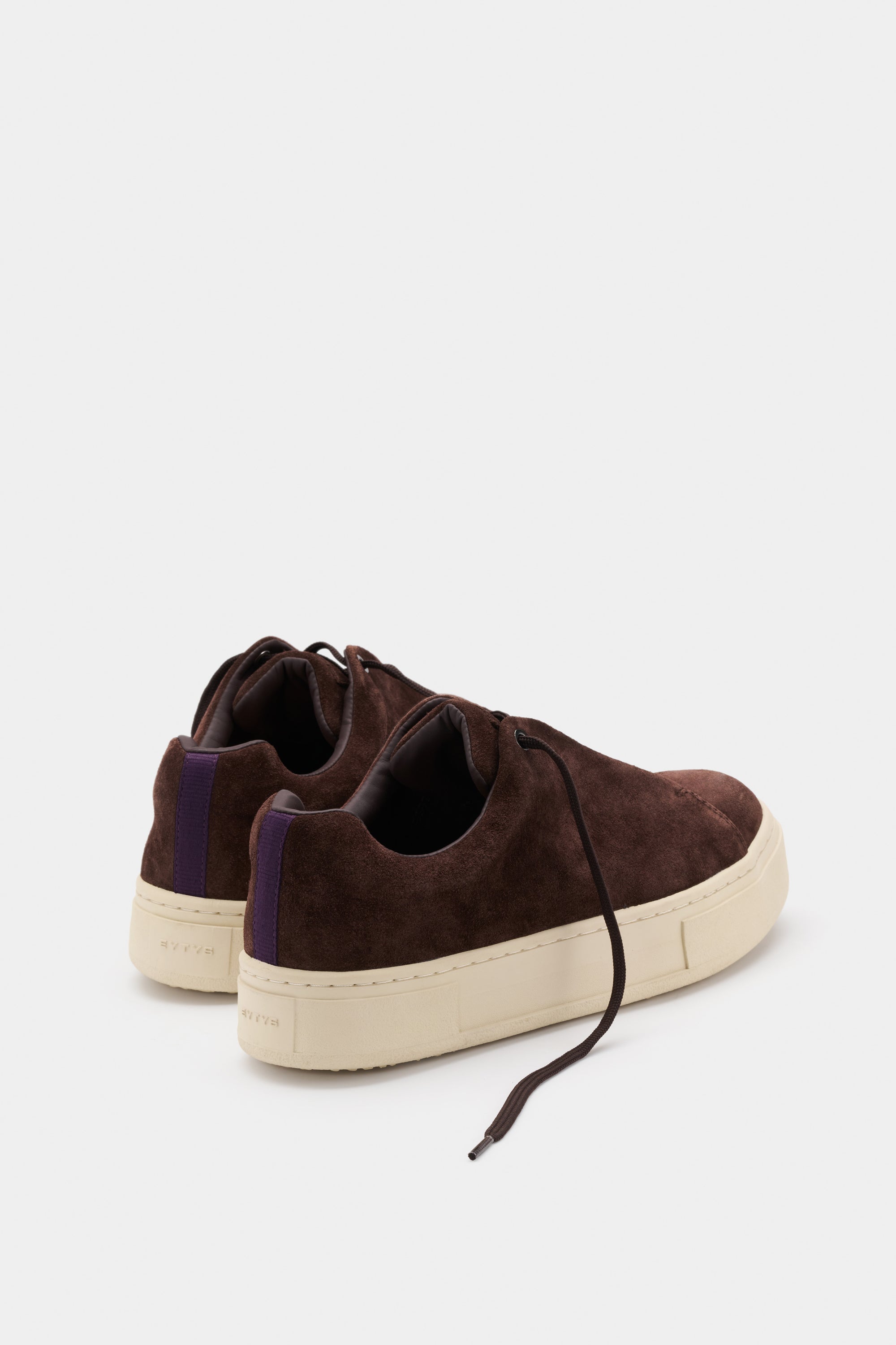 Doja Lace-Up Chocolate Suede