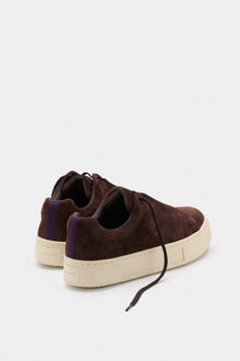 Doja Lace-Up Chocolate Suede