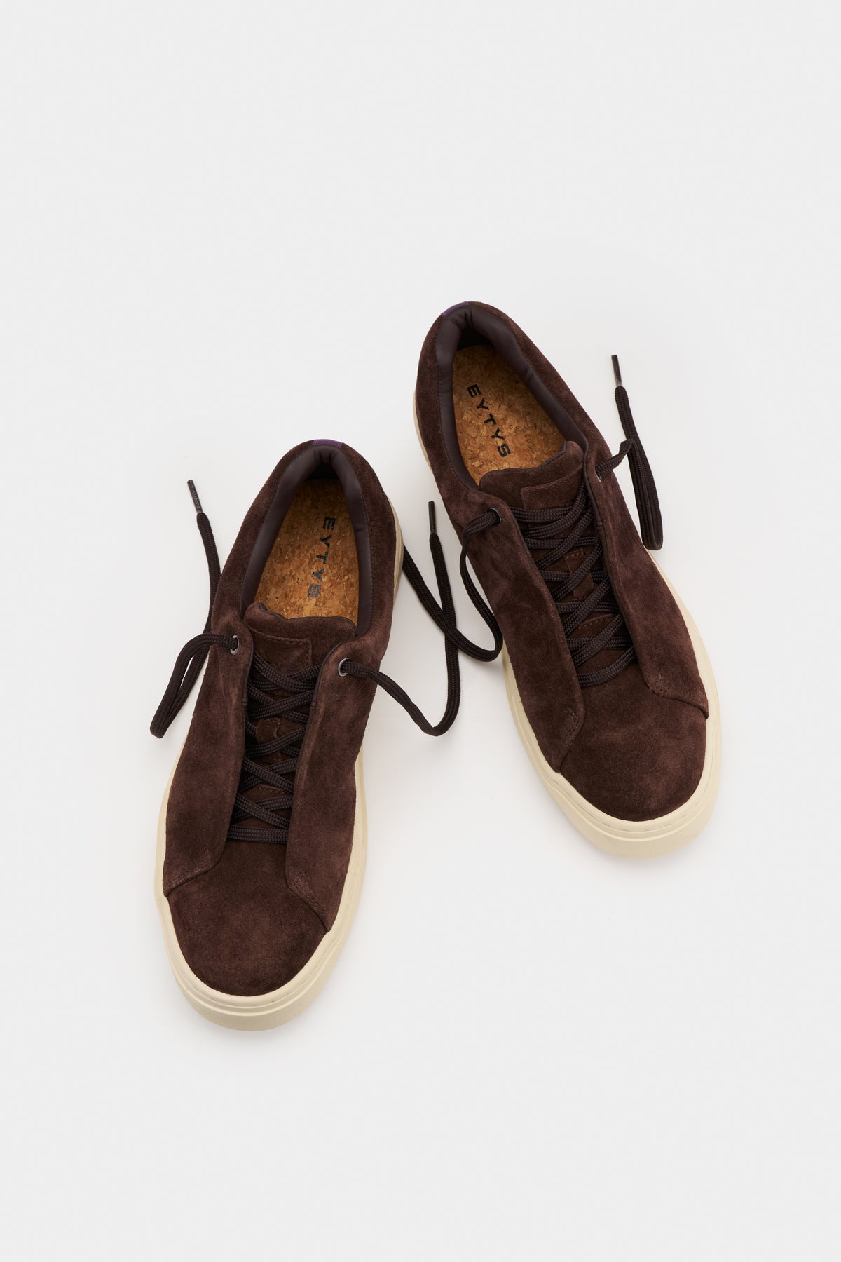 Doja Lace-Up Chocolate Suede