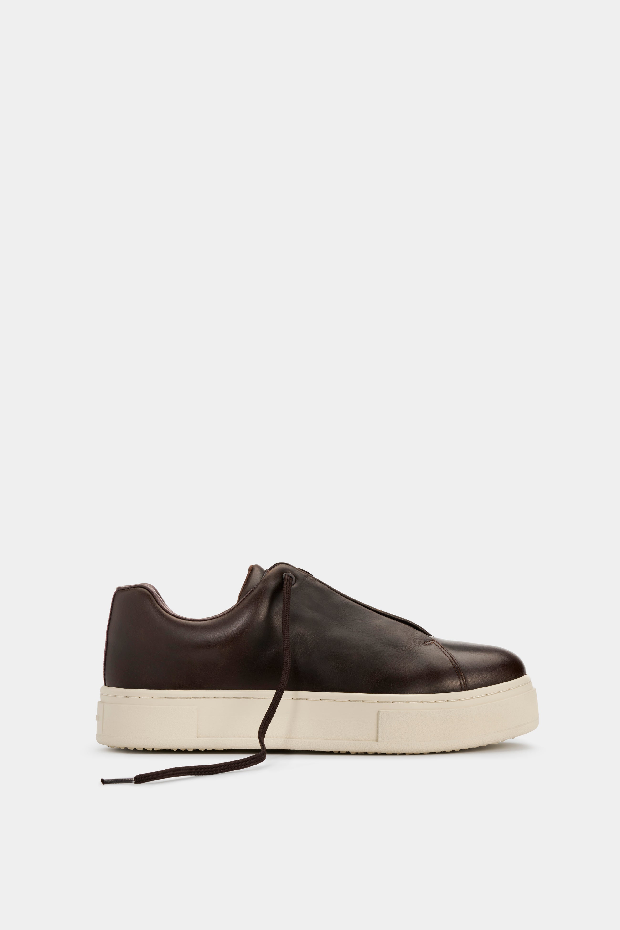 Doja Lace-Up Espresso Leather