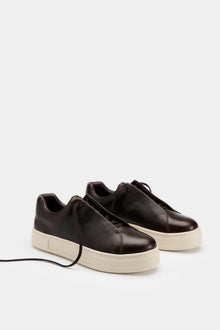 Doja Lace-Up Espresso Leather