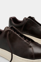 Doja Lace-Up Espresso Leather