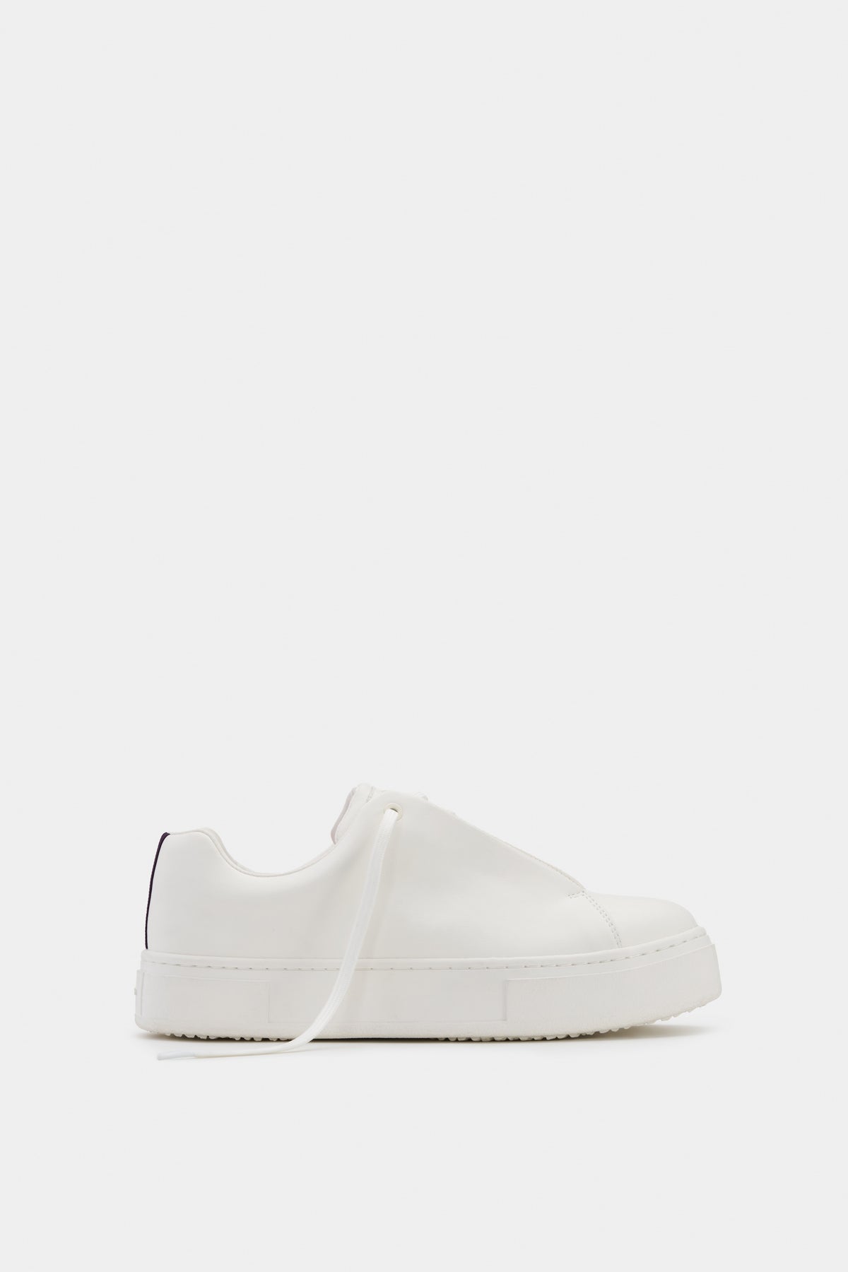 Doja Lace-Up White Leather