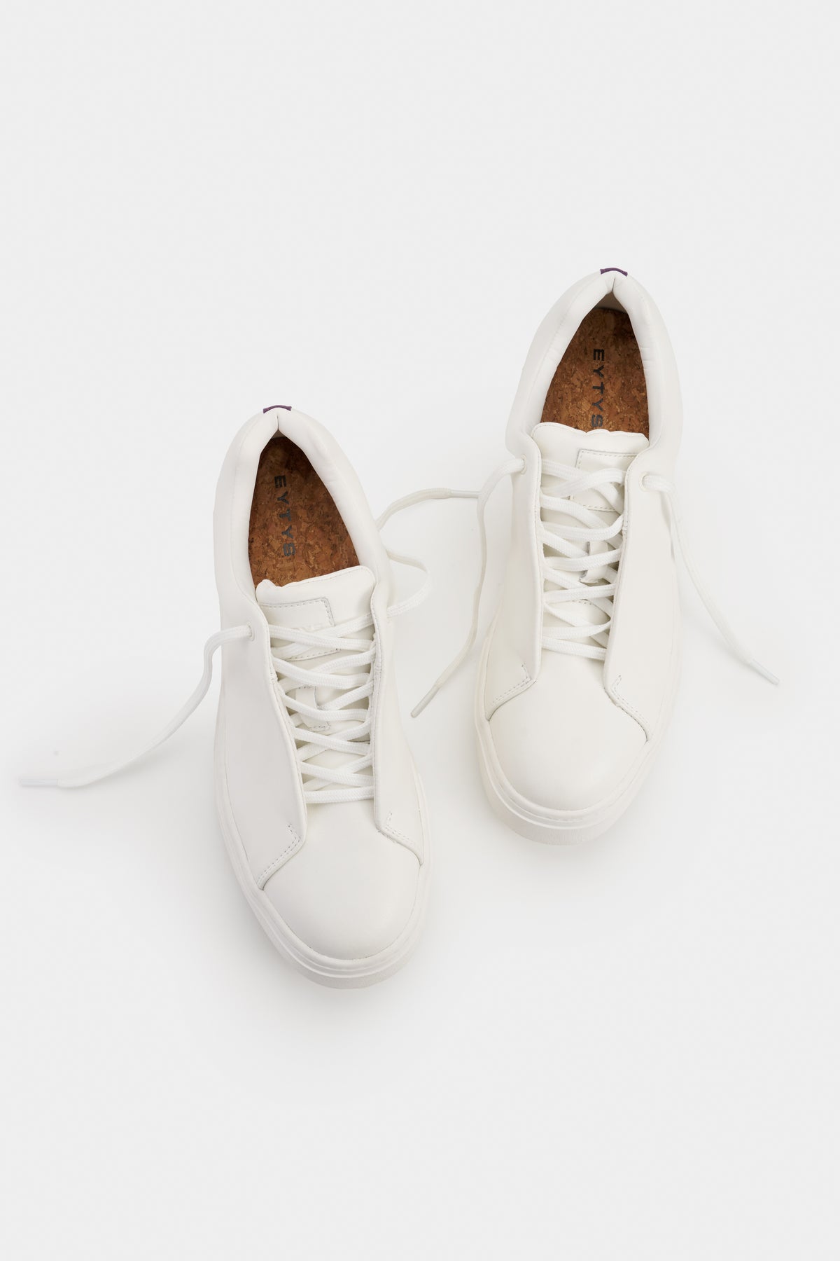 Doja Lace-Up White Leather