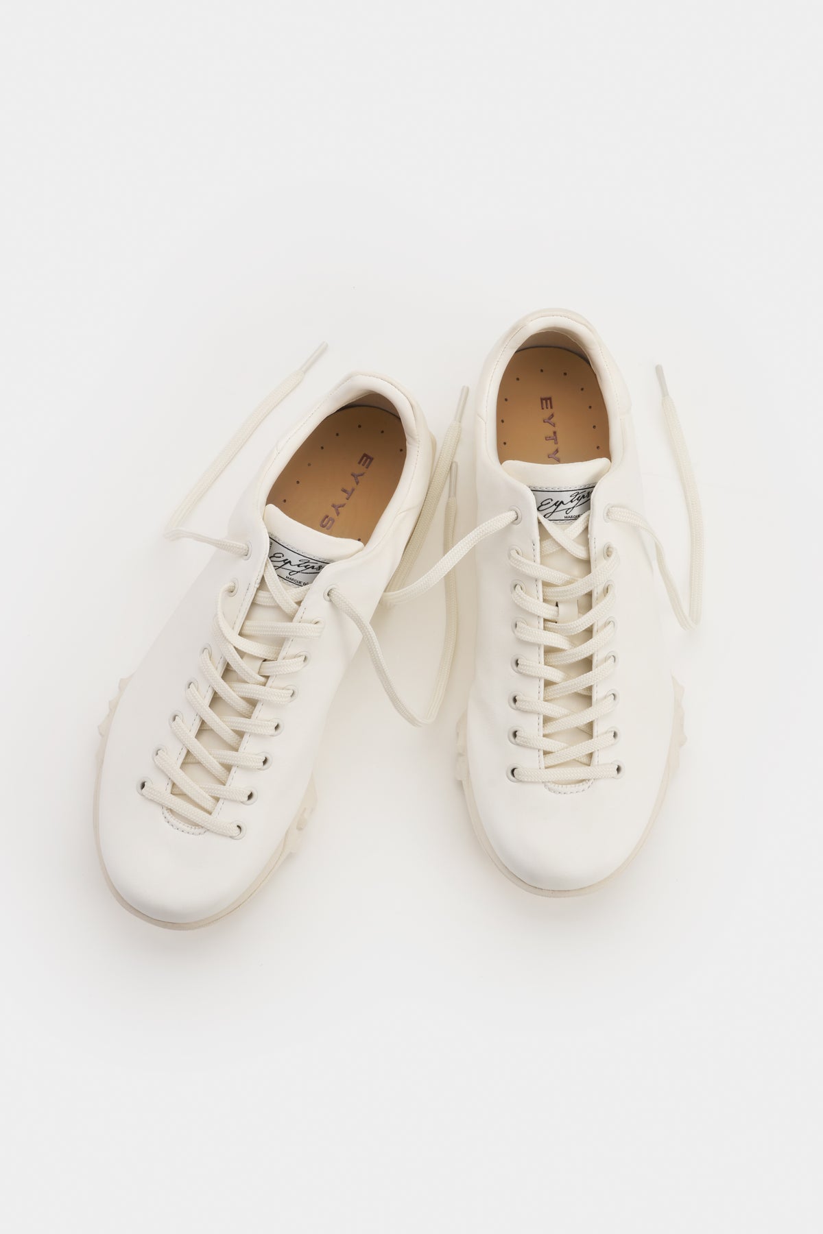 Eden White Leather