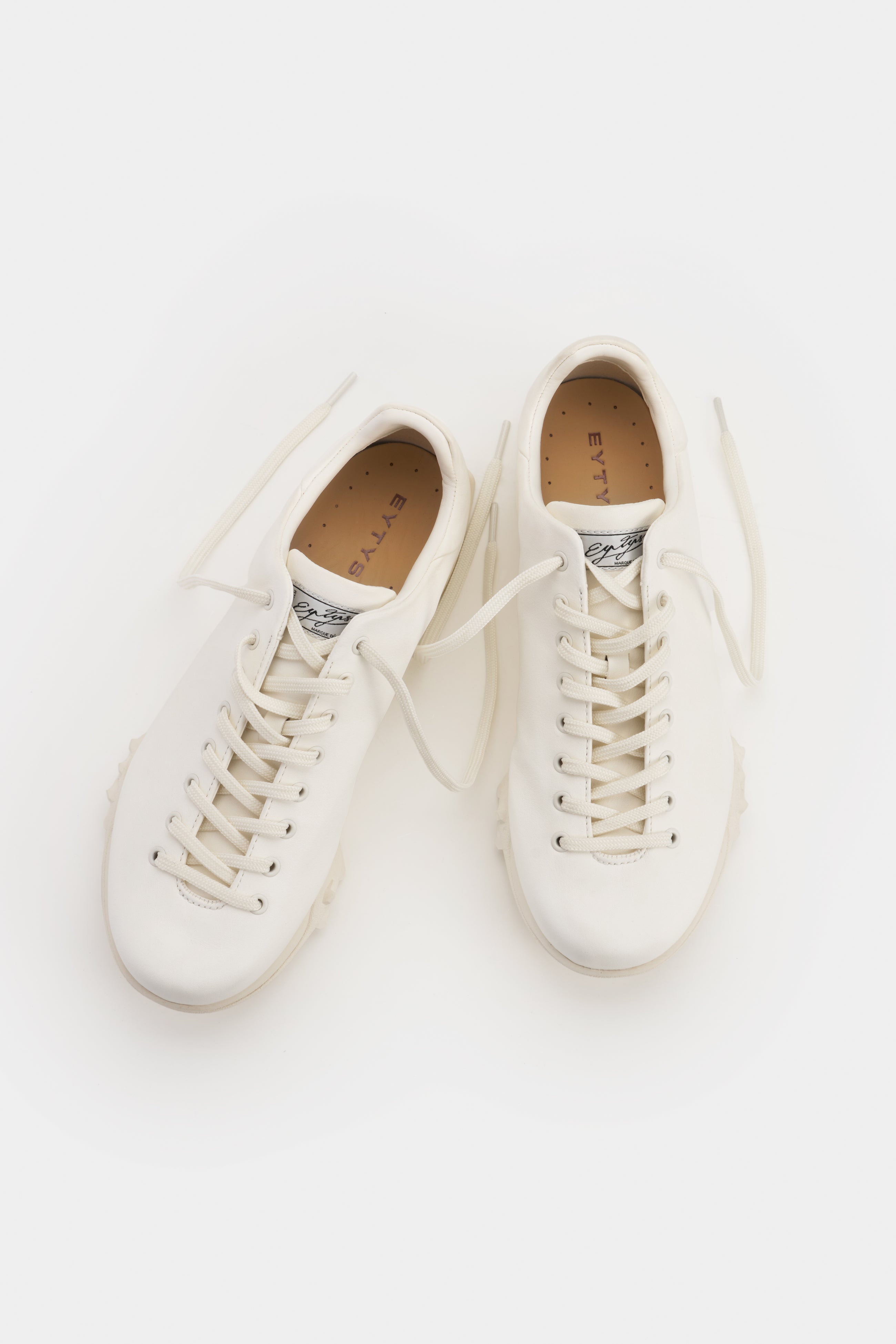 Eden White Leather