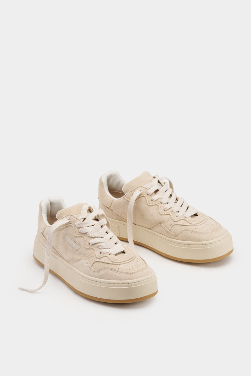 Trophy Bone Suede