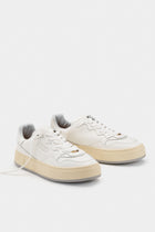 Trophy White Leather