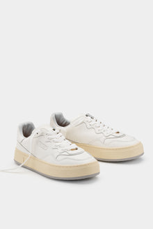 Trophy White Leather