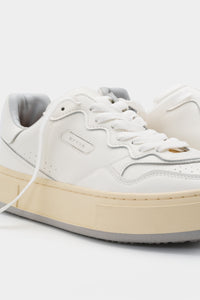 Trophy White Leather