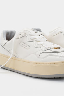 Trophy White Leather